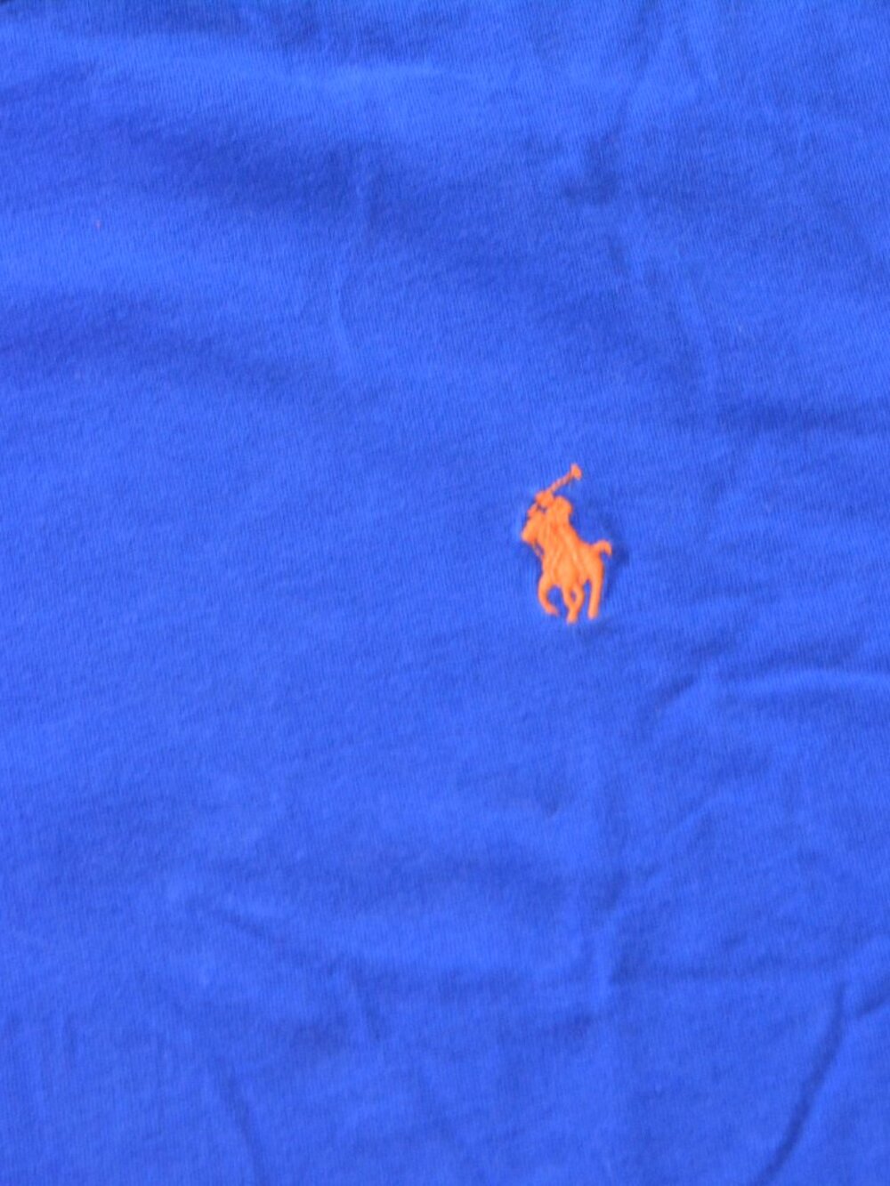 Polo Ralph Lauren Classic Fit Tee — Bright Blue w/ Red Pony Logo (Men’s M) - Picture 3 of 6